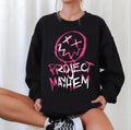Pink Project Mayhem Fight Club Unisex Sweatshirt