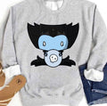 Skull Shield Smol Chibi Bean Skylander Unisex Sweatshirt