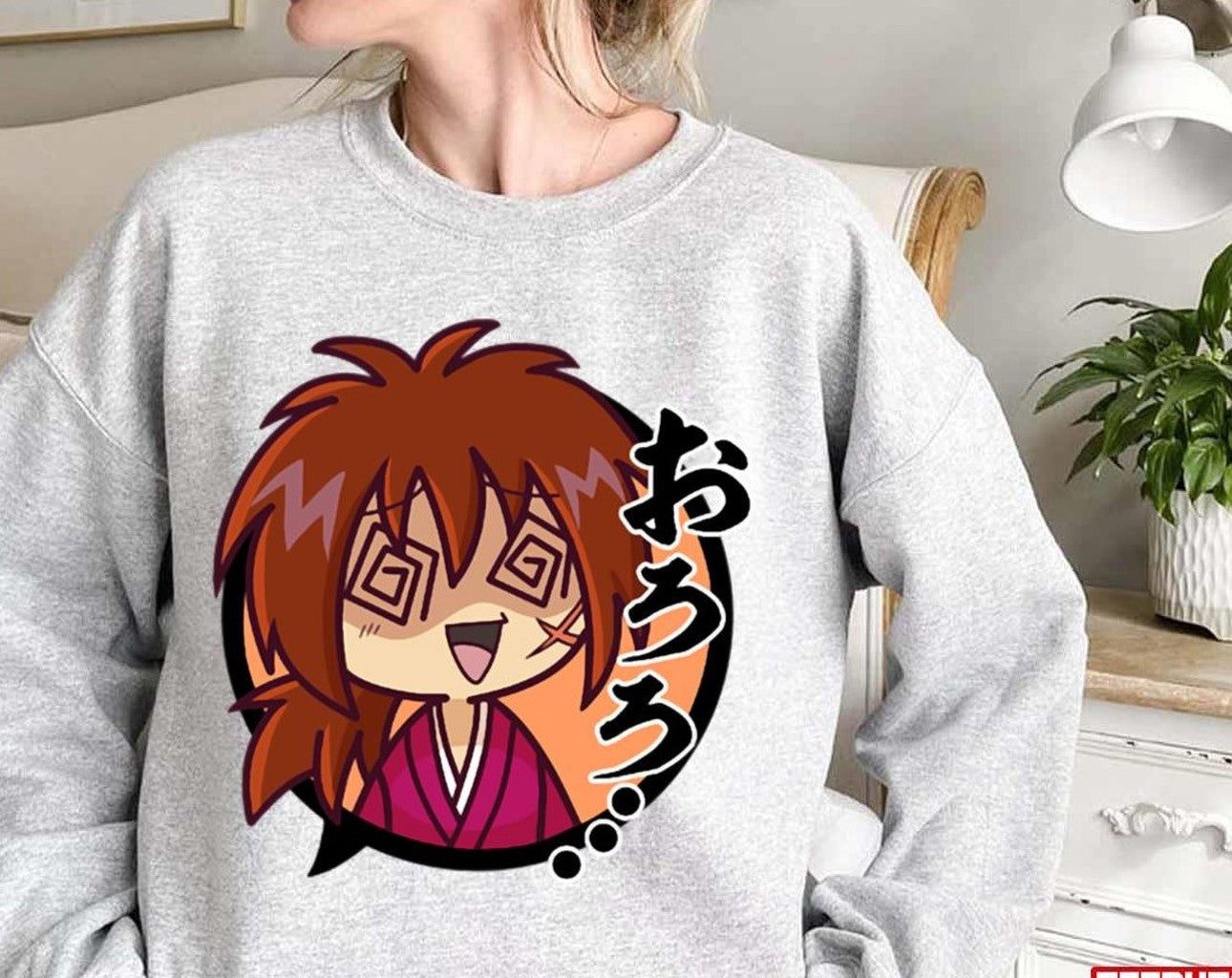 Rurouni Kenshin Cute Chibi Unisex Sweatshirt