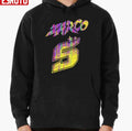 Neon Distressed Design Johann Zarco Unisex Hoodie