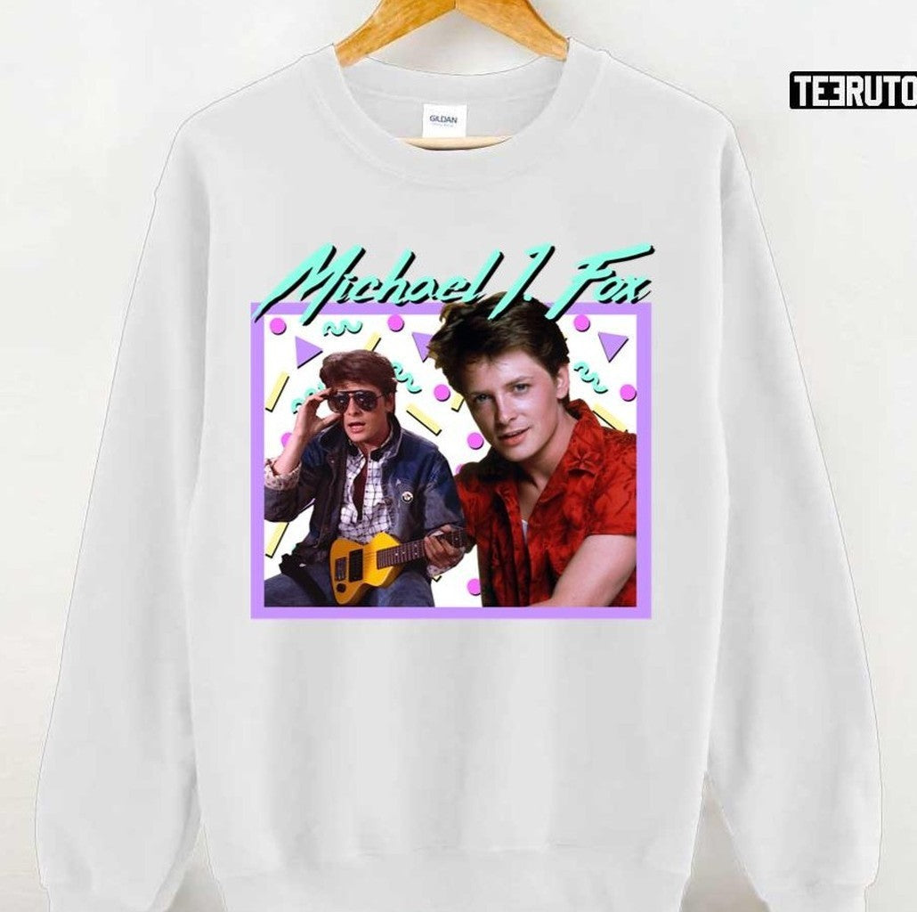 80s Michael J Fox Graphic Unisex T-shirt