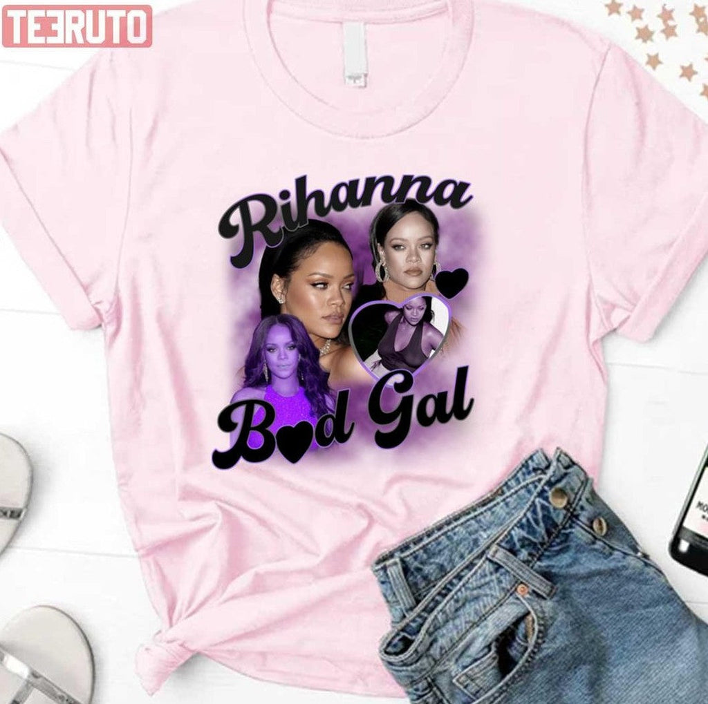 Rihanna Bad Gal Vintage 90's Design Unisex Sweatshirt