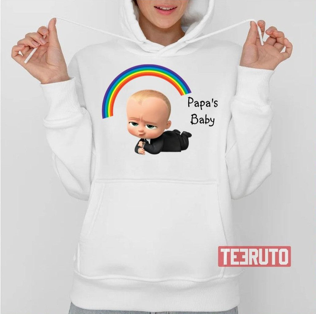 Papa's Baby The Boss Baby Unisex T-Shirt