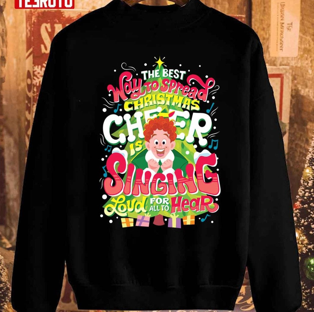 Singing Loud Christmas Cheer Unisex Sweatshirt