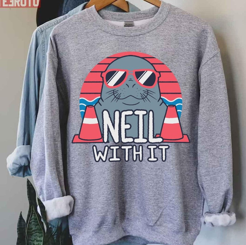 Neil The Seal Deal With It Unisex T-Shirt