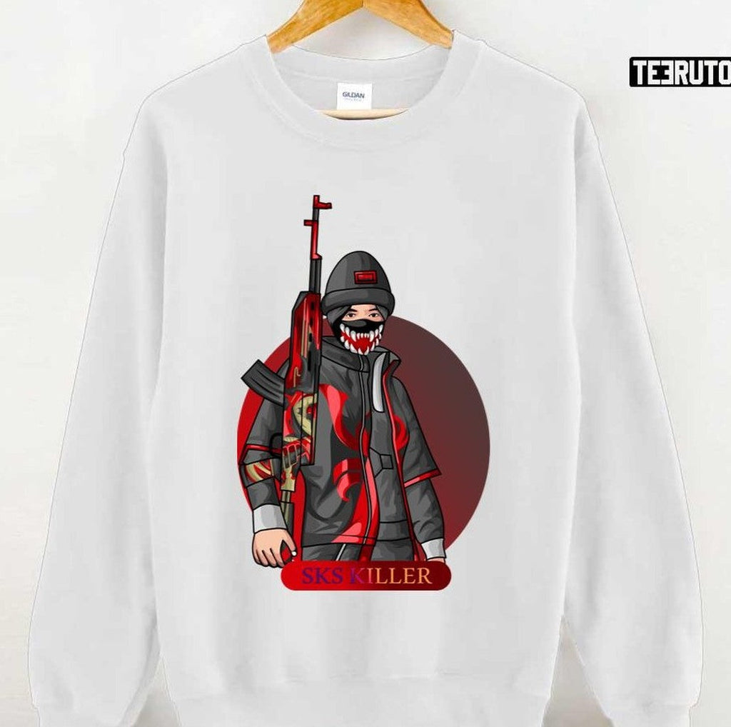 Sks Killer Pubg Mobile Unisex T-shirt