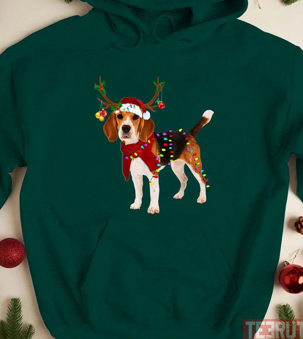 Beagle Dog Christmas Unisex Sweatshirt