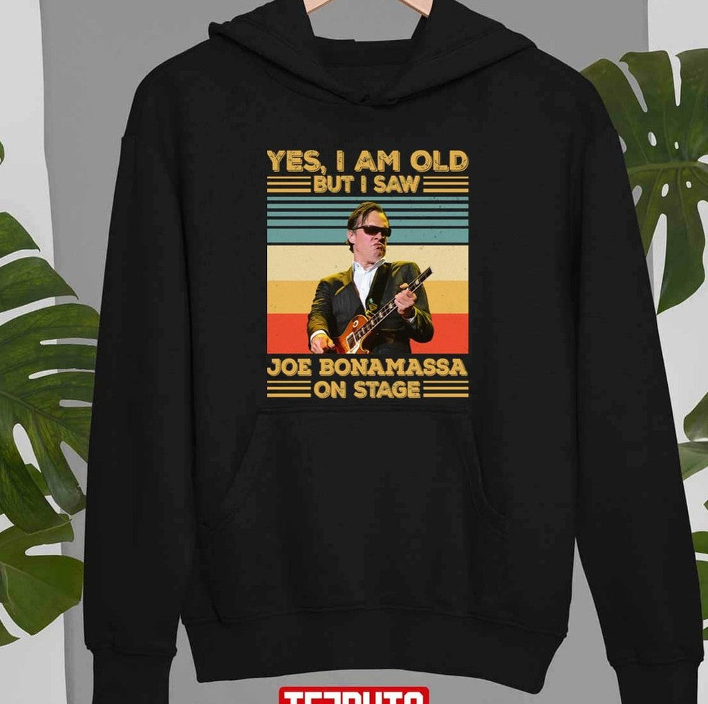 Retro Yes I Am Old But I Saw Joe Bonamassa On Stage Unisex T-Shirt