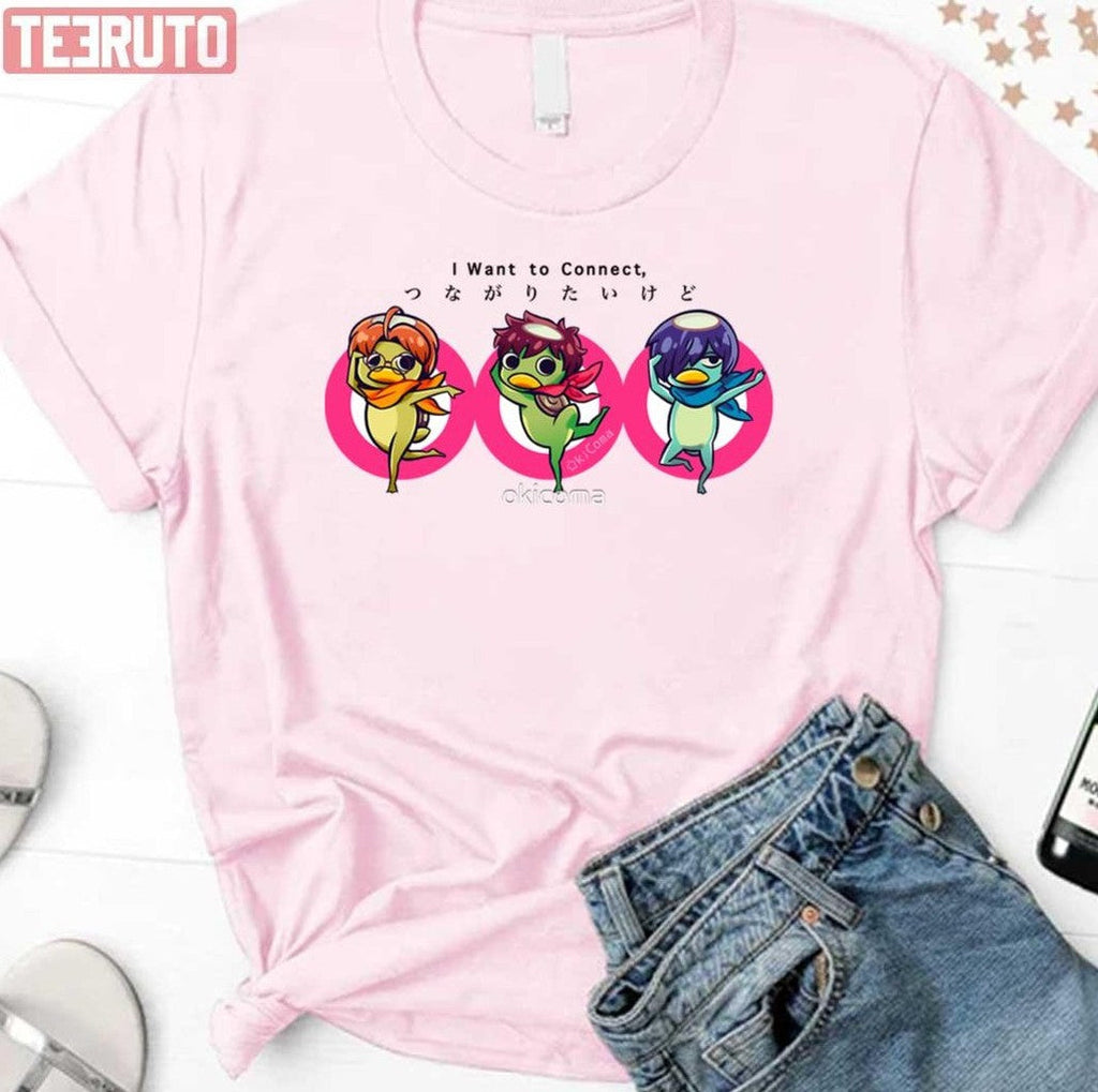 Sarazanmai Trio Want To Connect Unisex Sweatshirt