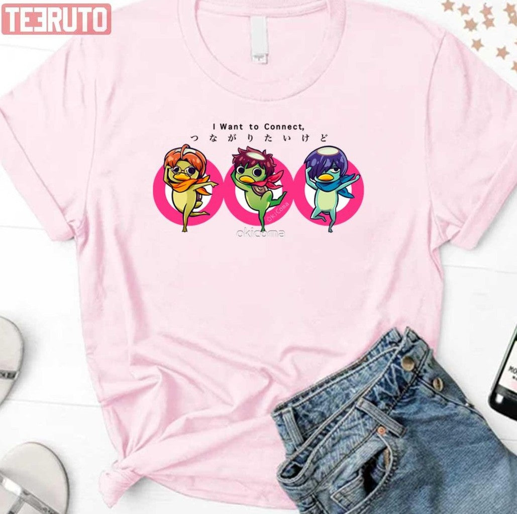 Sarazanmai Trio Want To Connect Unisex Sweatshirt