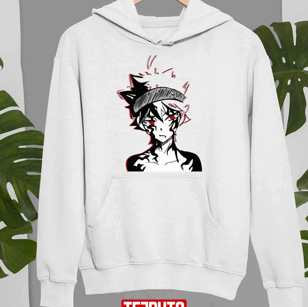 Black And White Asta Design Black Clover Unisex Sweatshirt