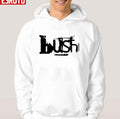Official Bush Band Logo Black Unisex Hoodie