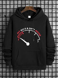 Men's Letter Graphic Print Drop Shoulder Hoodie, Casual Drawstring Pocket Sweatshirt, Daily Outdoor Men's Fashion for Spring & FallÂ 