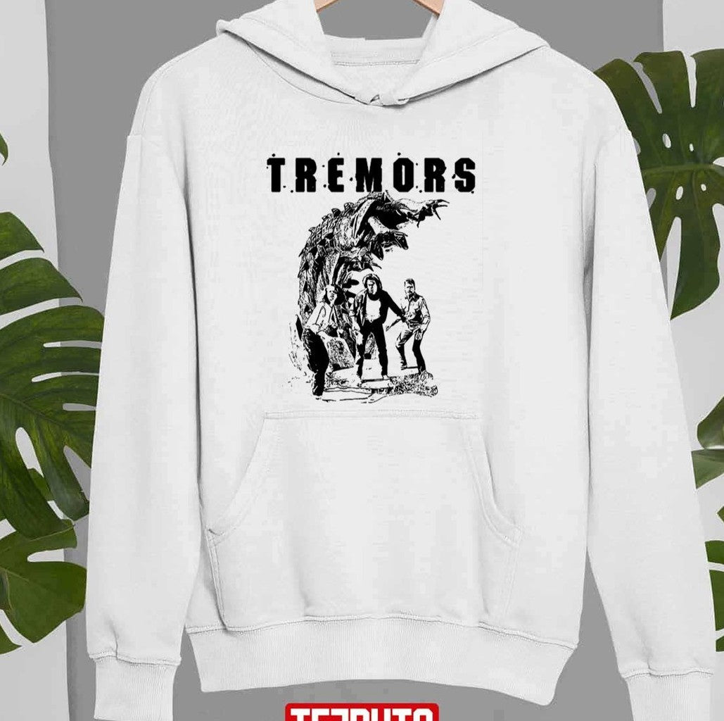 Black And White Design Tremors Movie Tribute Unisex Sweatshirt