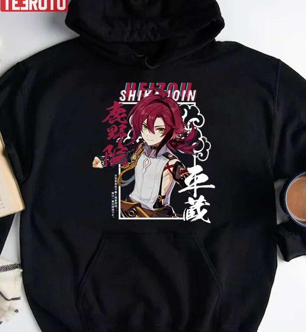 Shikanoin Heizou Anemo Character Genshin Impact Unisex T-Shirt
