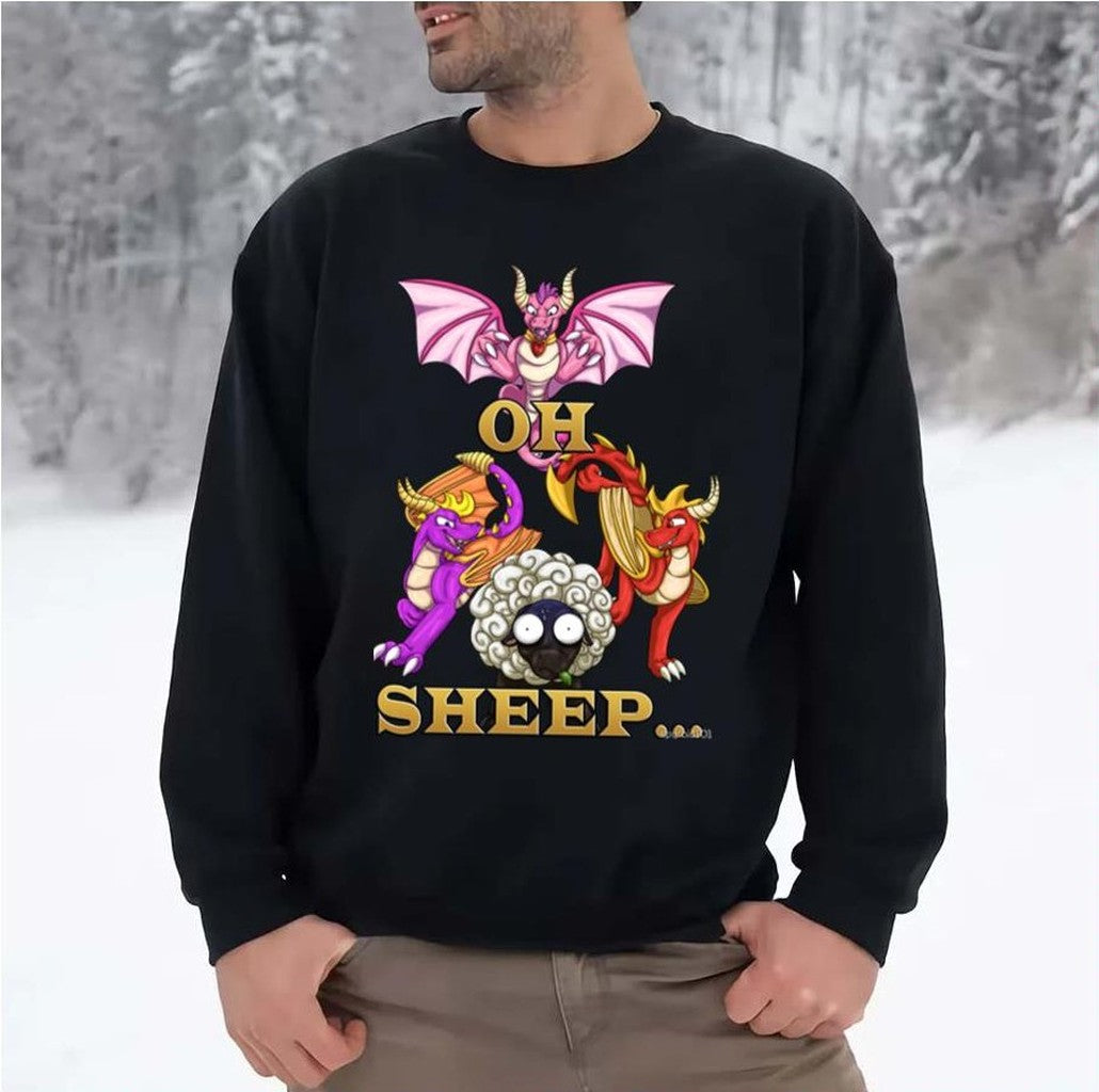 Oh Sheep Spyro The Dragon Unisex Sweatshirt