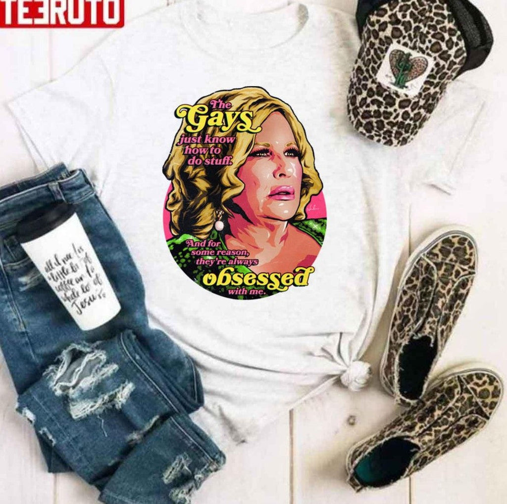 The Gays Just Know How To Do Stuff Jennifer Coolidge Unisex Hoodie