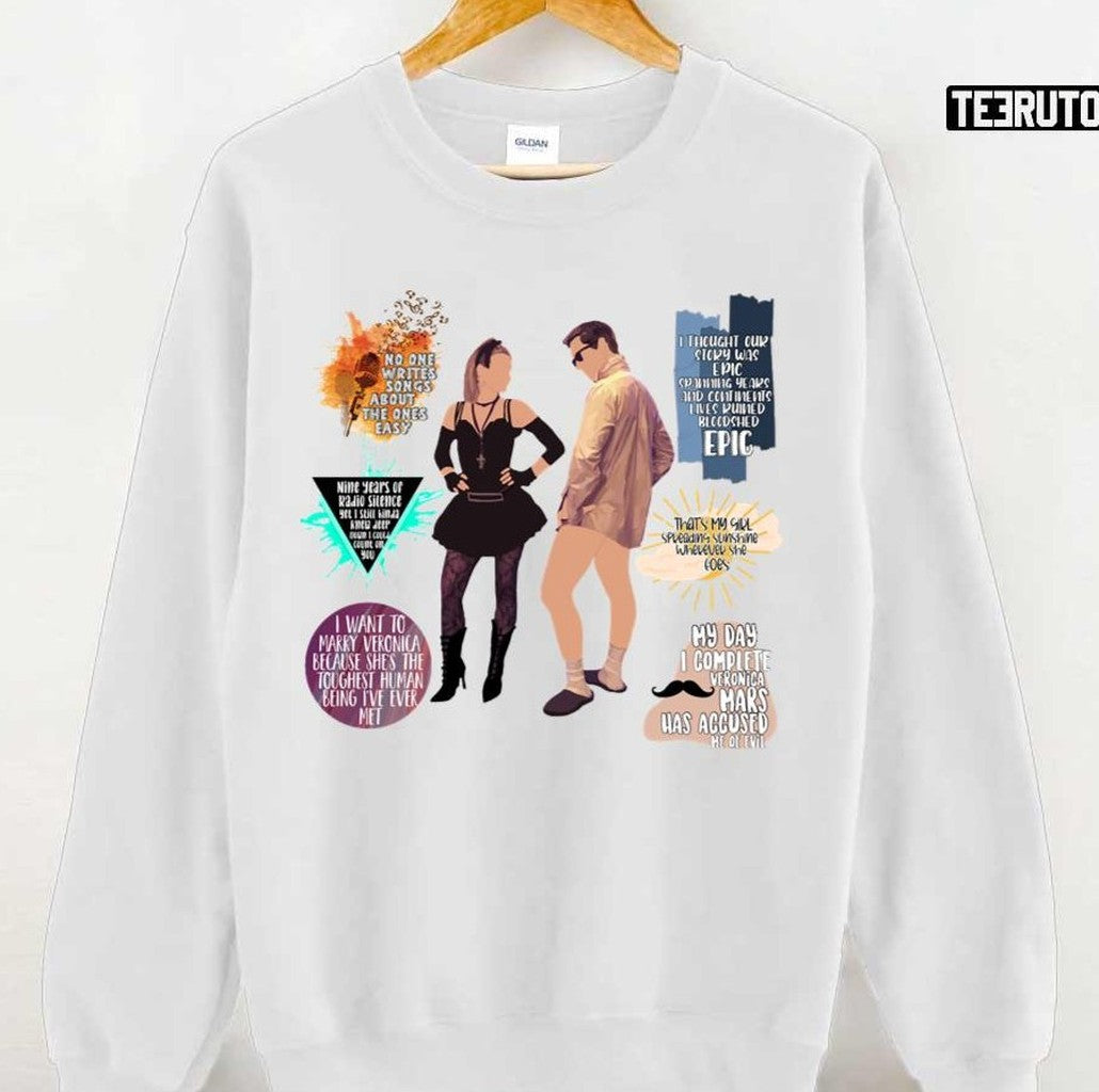Art Veronica And Logan Veronica Mars Unisex T-Shirt