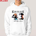 Rip Ken Block 1967 2023 Thank You For The Memories Graphic Unisex Hoodie