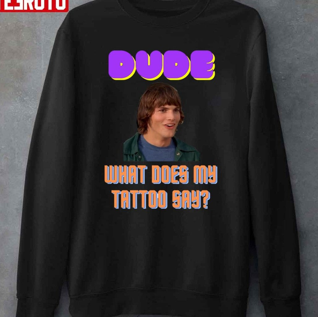 Ashton Kutcher Dude Where’s My Car Vintage Movie Unisex Sweatshirt