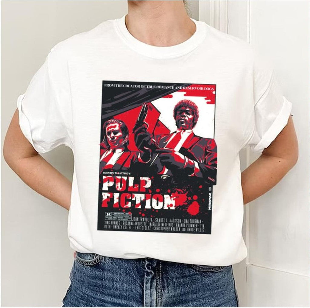 Artistic Rendering Of Pf Movie Pulp Fiction Unisex Sweatshirt