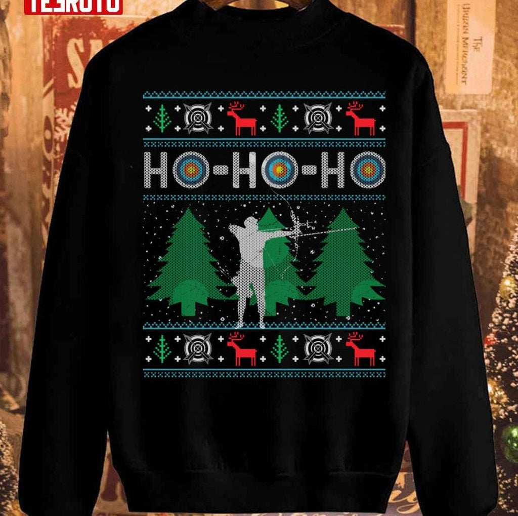 Archery Bow Hunting Bow Hunter Xmas Christmas Unisex Sweatshirt