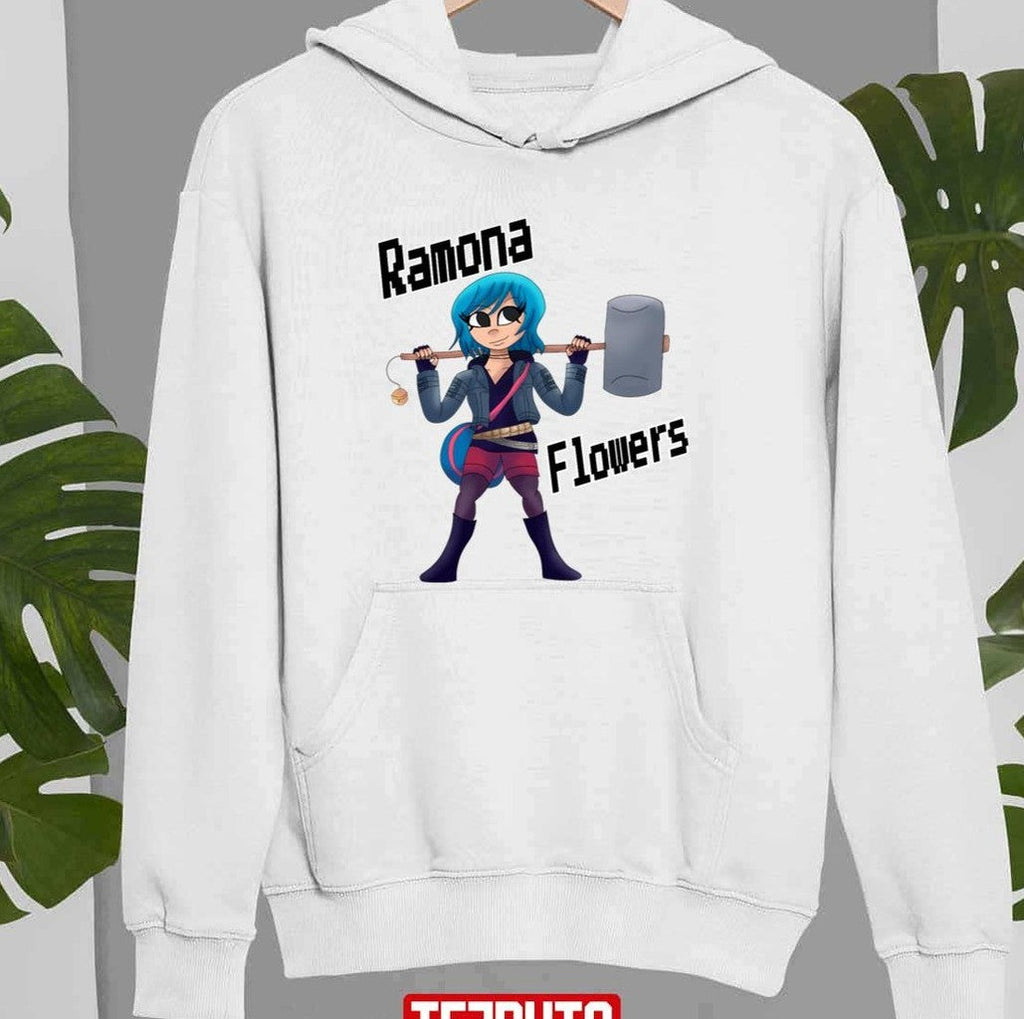 Scott Pilgrim Takes Off Sp Ramona Flowers Unisex Sweatshirt