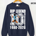 Rip Legend 1960 2020 Diego Maradona Unisex Sweatshirt