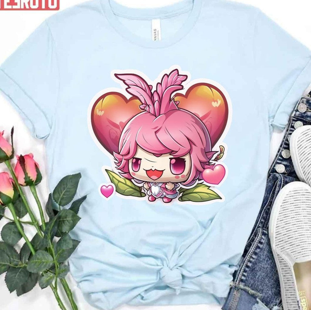 Peach Girl Pink Bean Maplestory Unisex T-Shirt