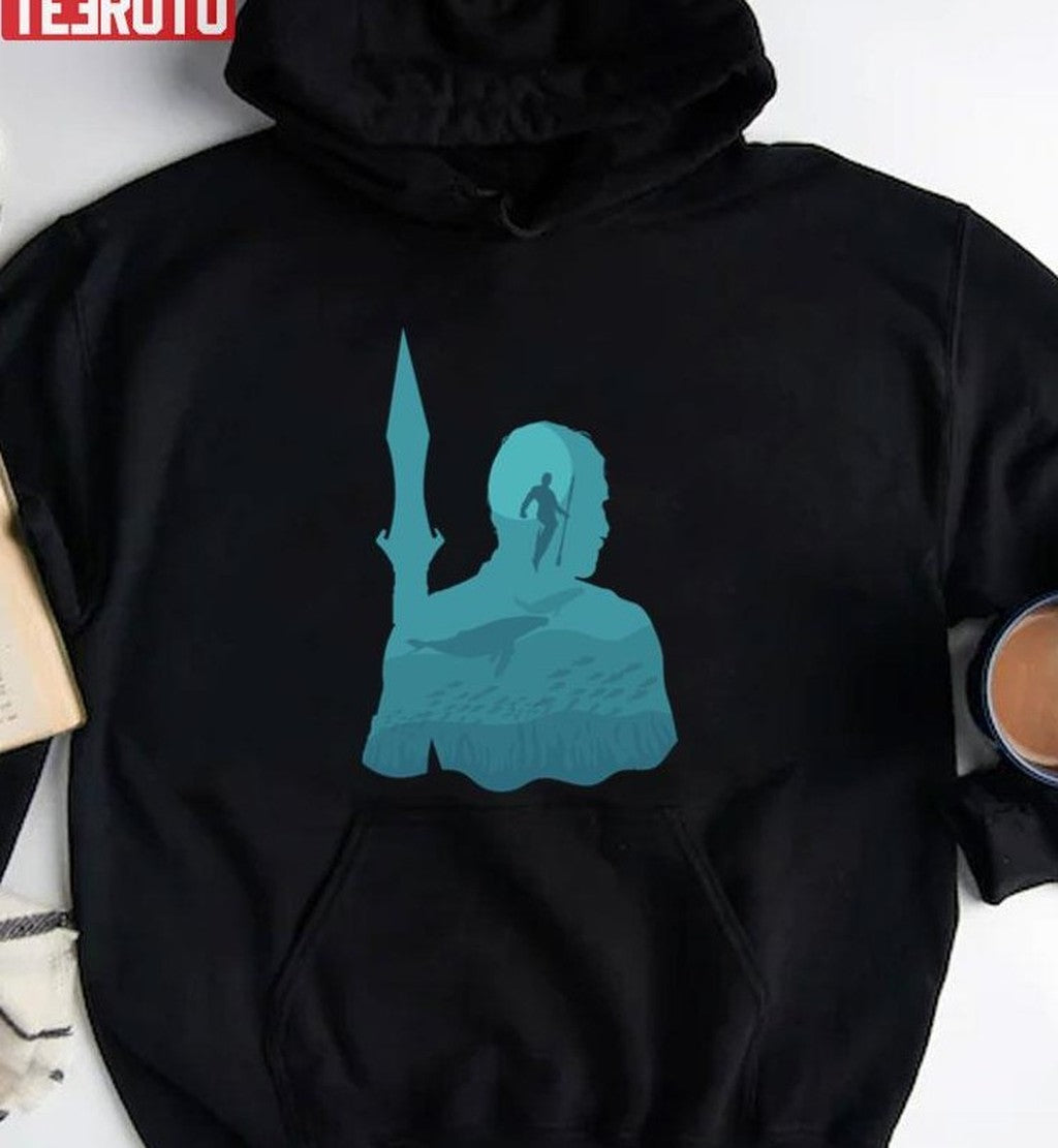 Silhouette Namor Art Unisex Sweatshirt