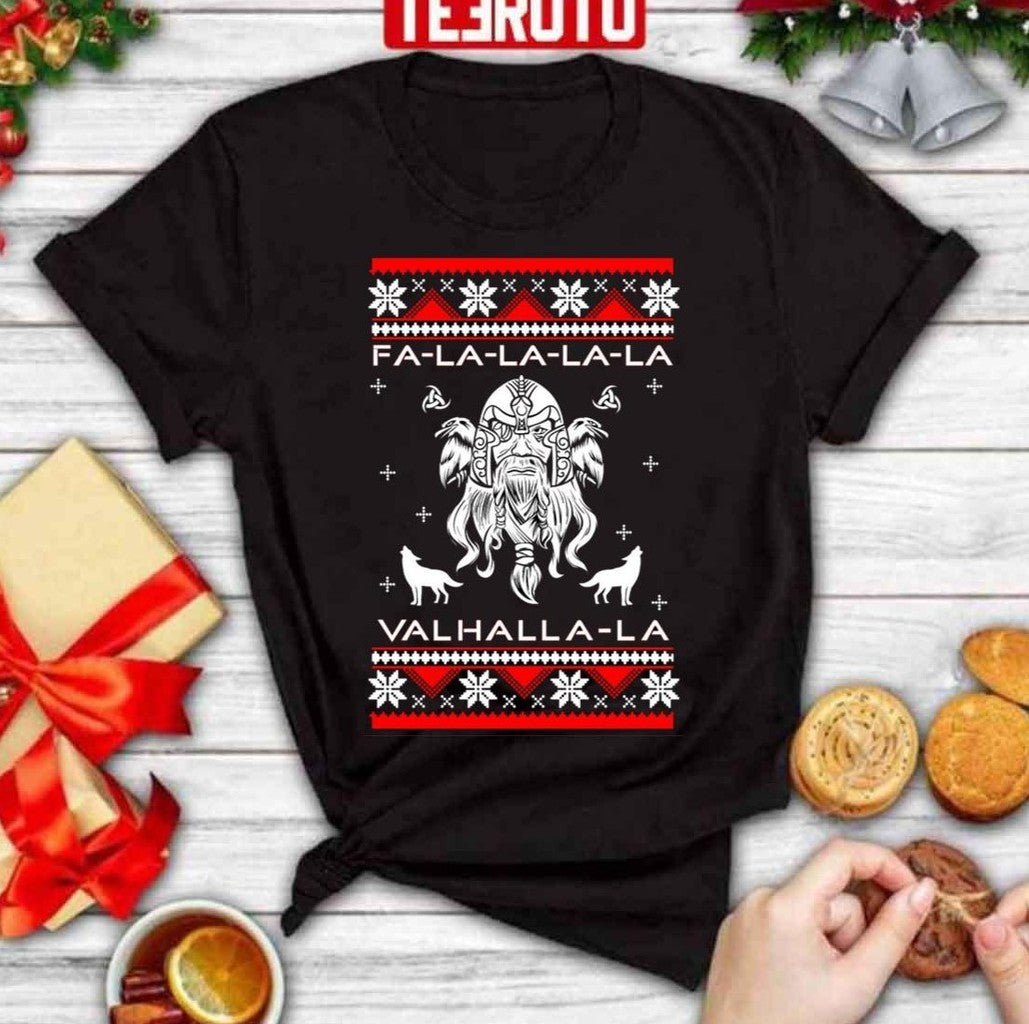 Odin Yul Vking Christmas Pattern Unisex Sweatshirt