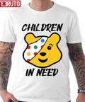 Pudsey Bear Childen In Need Unisex T-Shirt