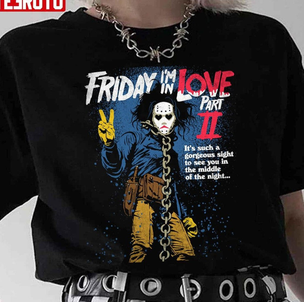 See You Jason Voorhees Art Friday Halloween Unisex T-Shirt