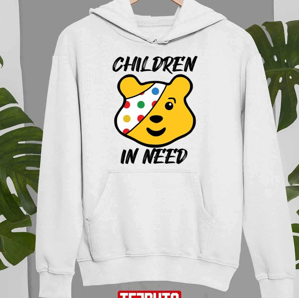 Pudsey Bear Childen In Need Unisex T-Shirt