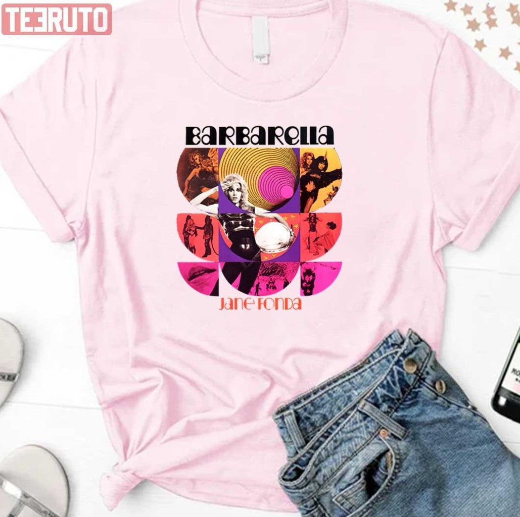 Barbarella Jane Fonda Cult Movie 1969 Vintage Unisex Sweatshirt