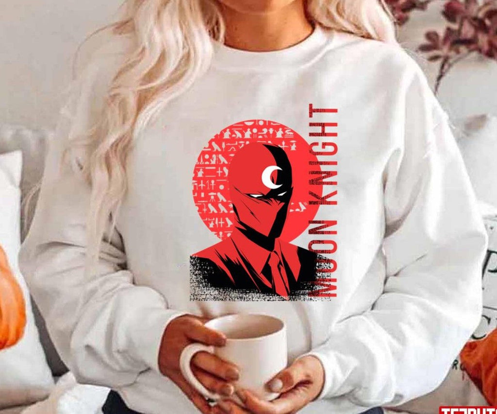 Moonknight Vector Graphics Design Unisex Hoodie