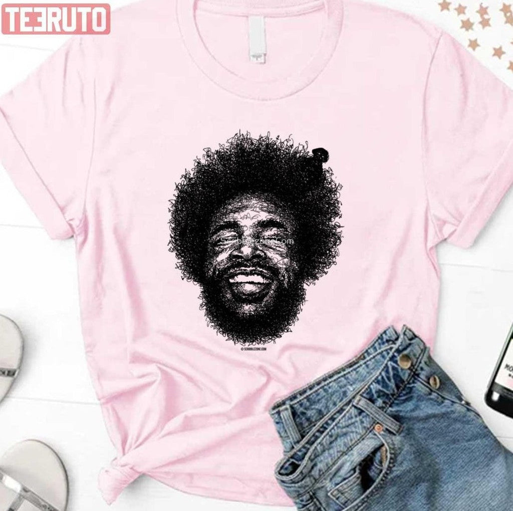 Scribbled Drummer Questlove Unisex Sweatshirt