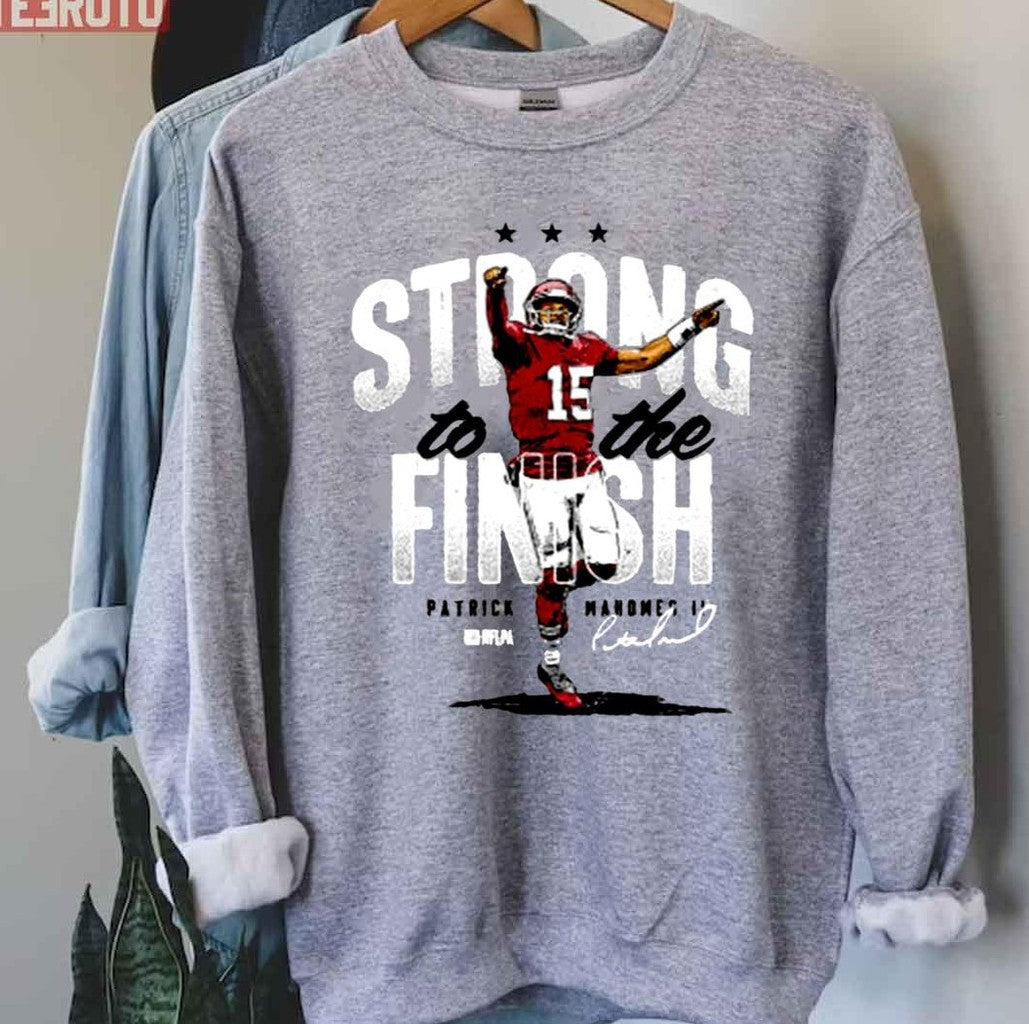 Patrick Mahomes Strong Finish Unisex T-Shirt