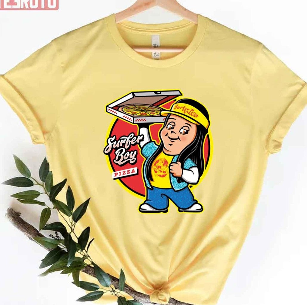 Pizza Boy Surfer Boy Pizza Unisex T-Shirt