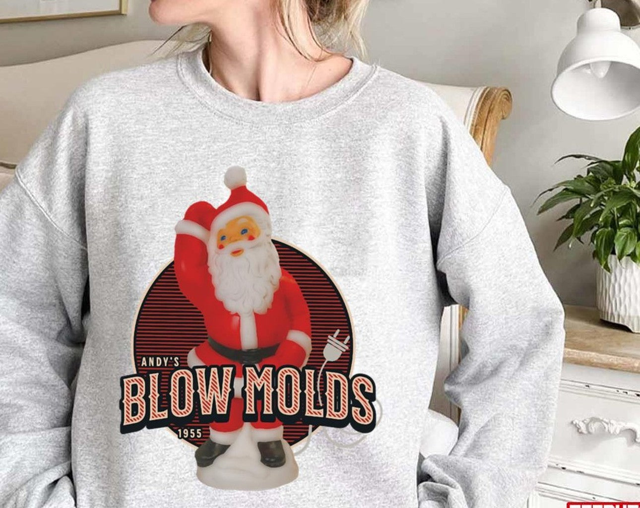 Andy's Blow Molds Est 1955 Vintage Christmas Sweatshirt