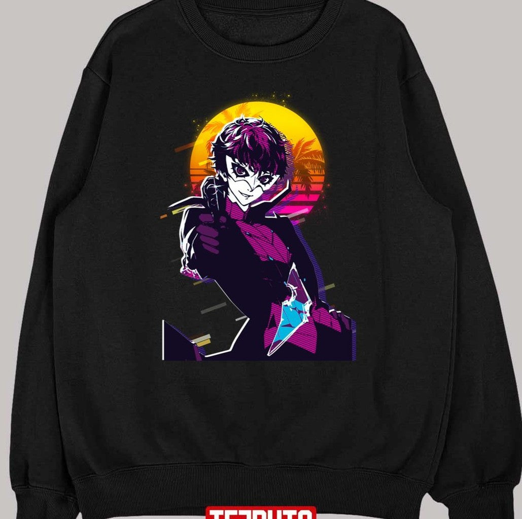 Protagonist Sunset Design Persona 5 Unisex T-Shirt