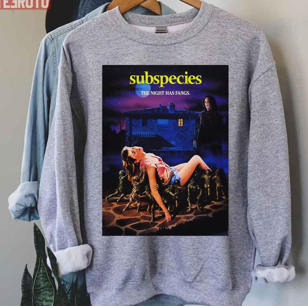Subspecies The Night Has Fangs Vintage Vampire Movie Unisex T-Shirt