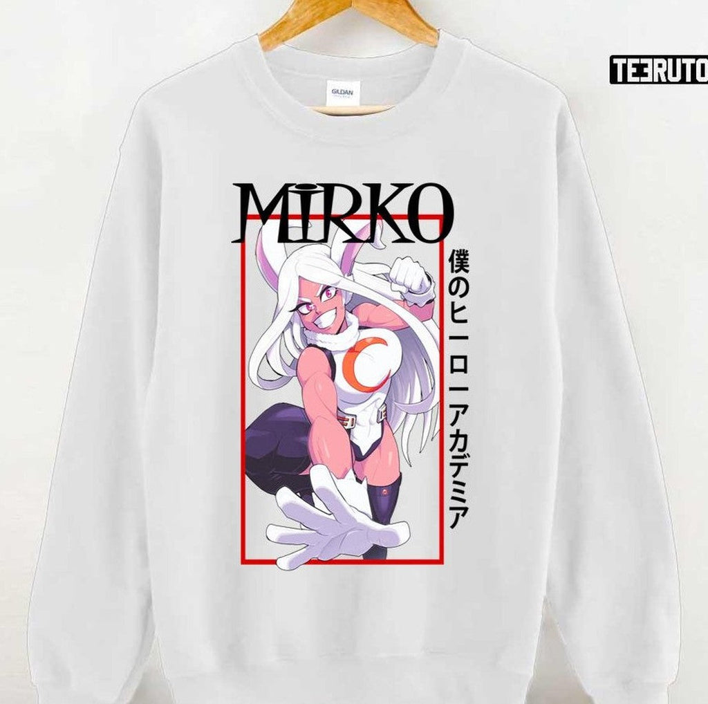 Rabbit Hero Mirko Boku My Hero Academia Japan Style Unisex Hoodie