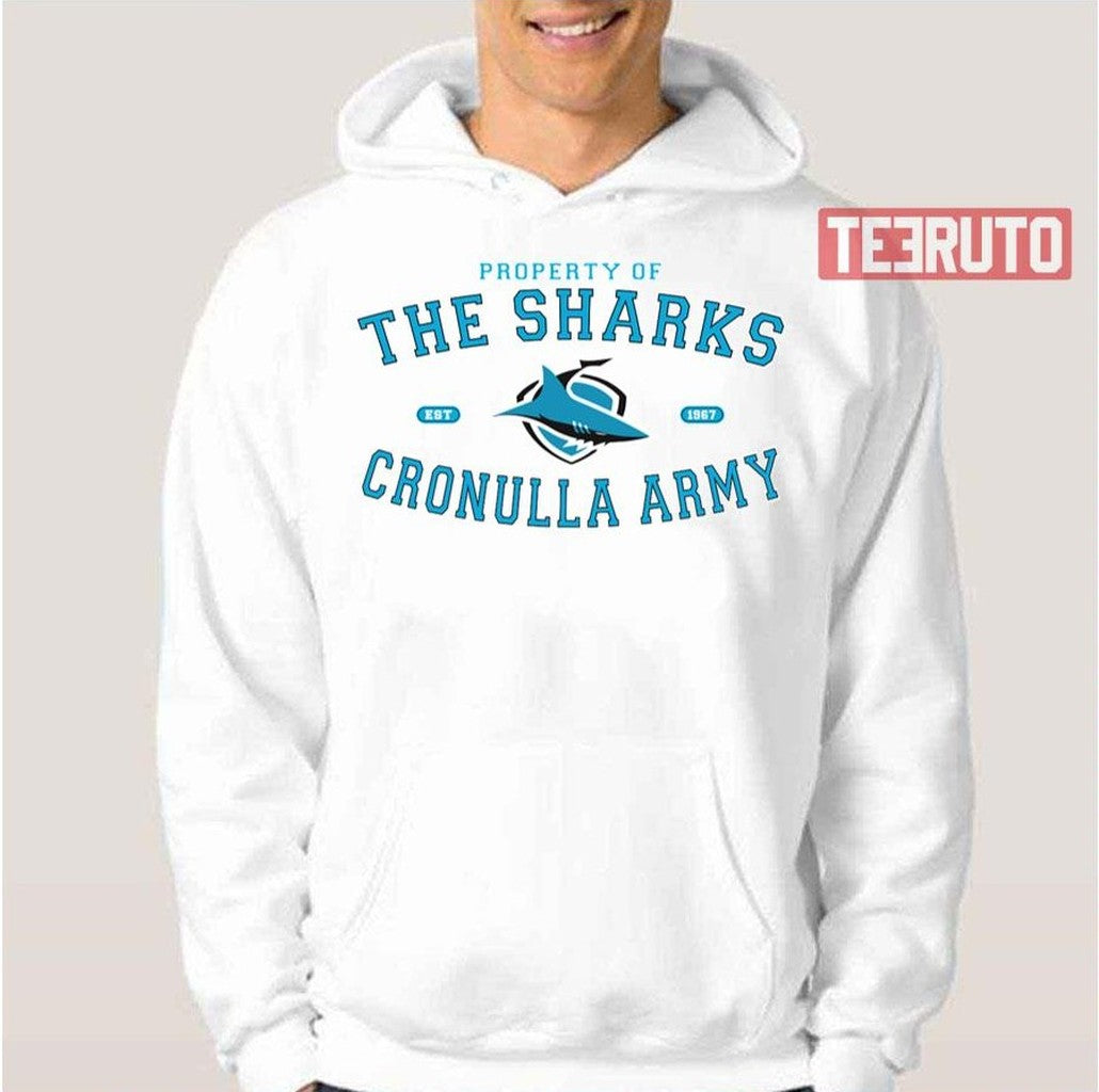 The Cronulla Sharks Army Rugby Nrl Unisex T-Shirt