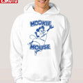 Mookie Mouse Fly Catch Baseball Blue Dodgers Baseball Unisex Hoodie