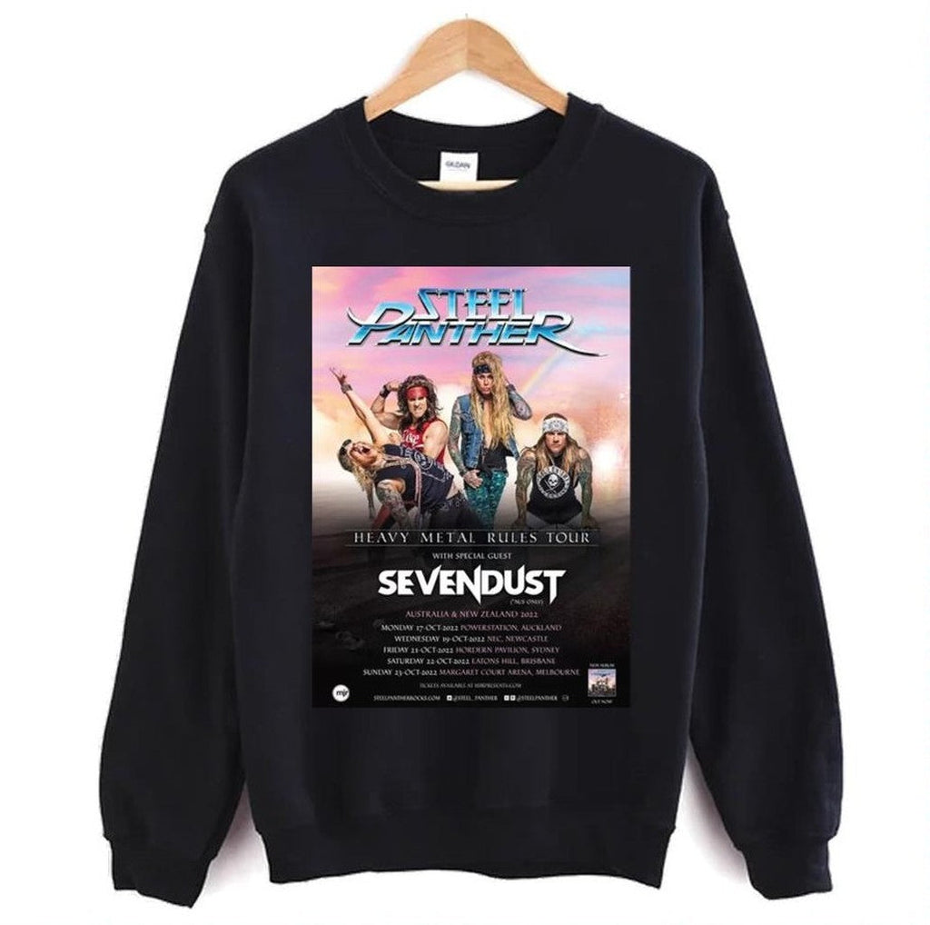 Sevendust Steel Panther Tour 2022 Unisex T-Shirt