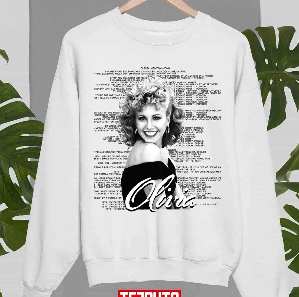 Olivia Newton John Magic Xanadu Grease Physical Achievements Unisex Sweatshirt
