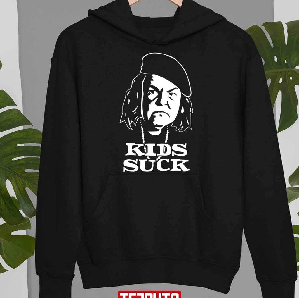 The Goonies Mama Fratelli Kids Suck White Design Unisex Sweatshirt
