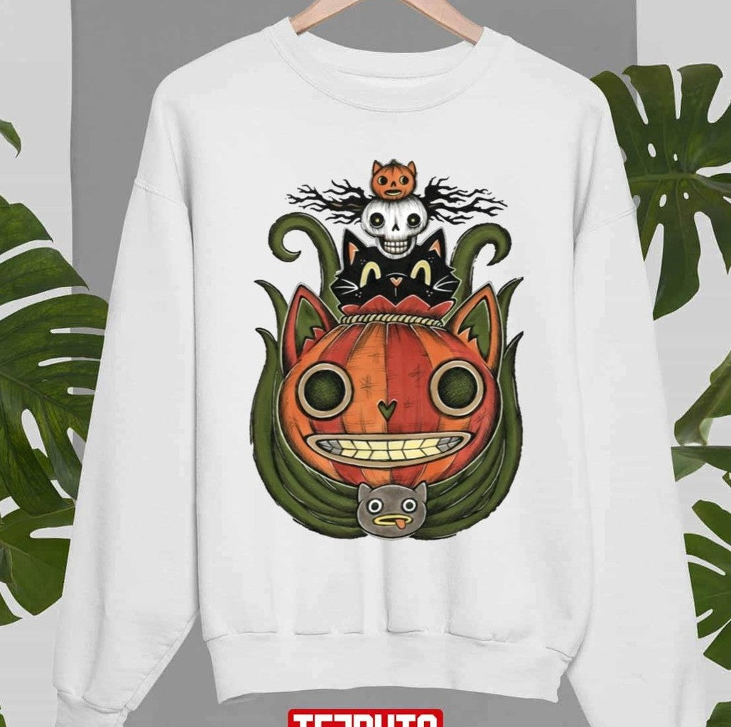 Pumpkin Over the Garden Wall Harvest Festival Unisex Sweatshirt