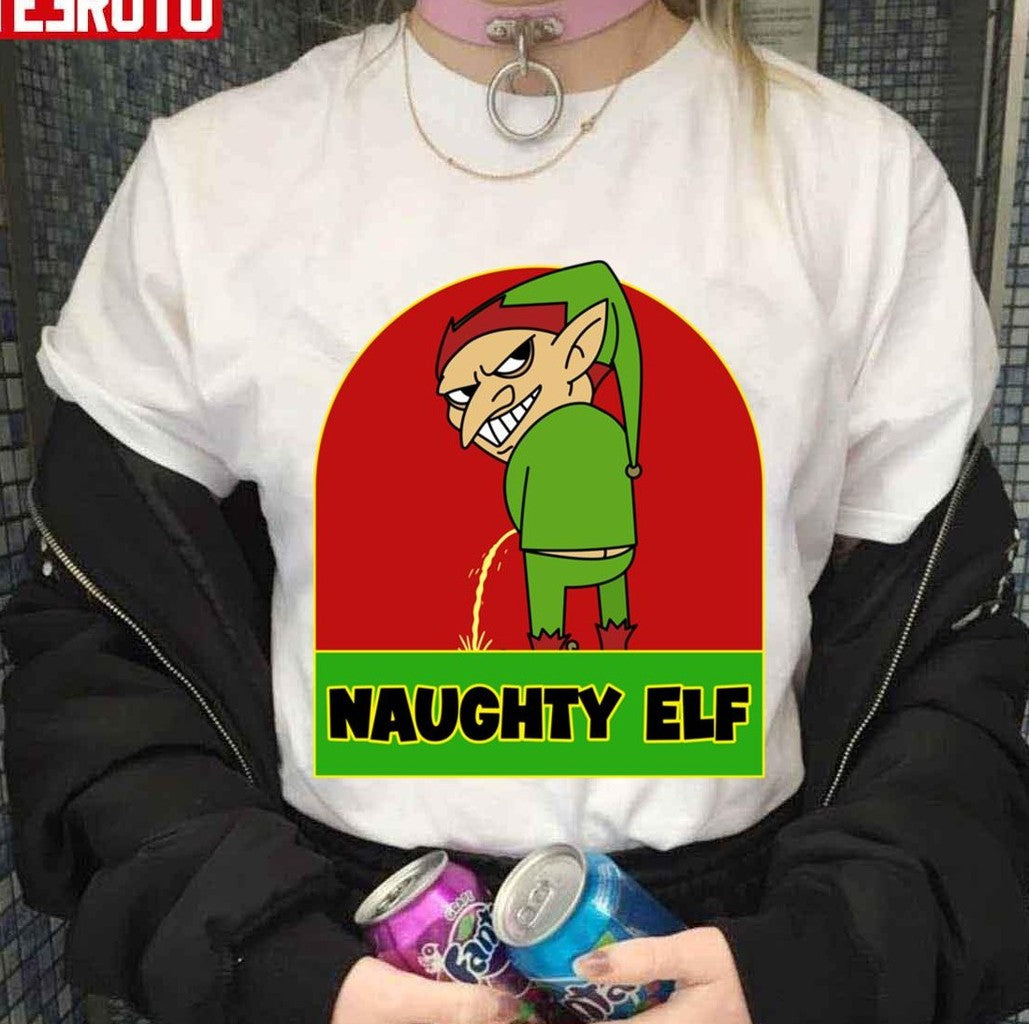 Naughty Elf Christmas Unisex Sweatshirt